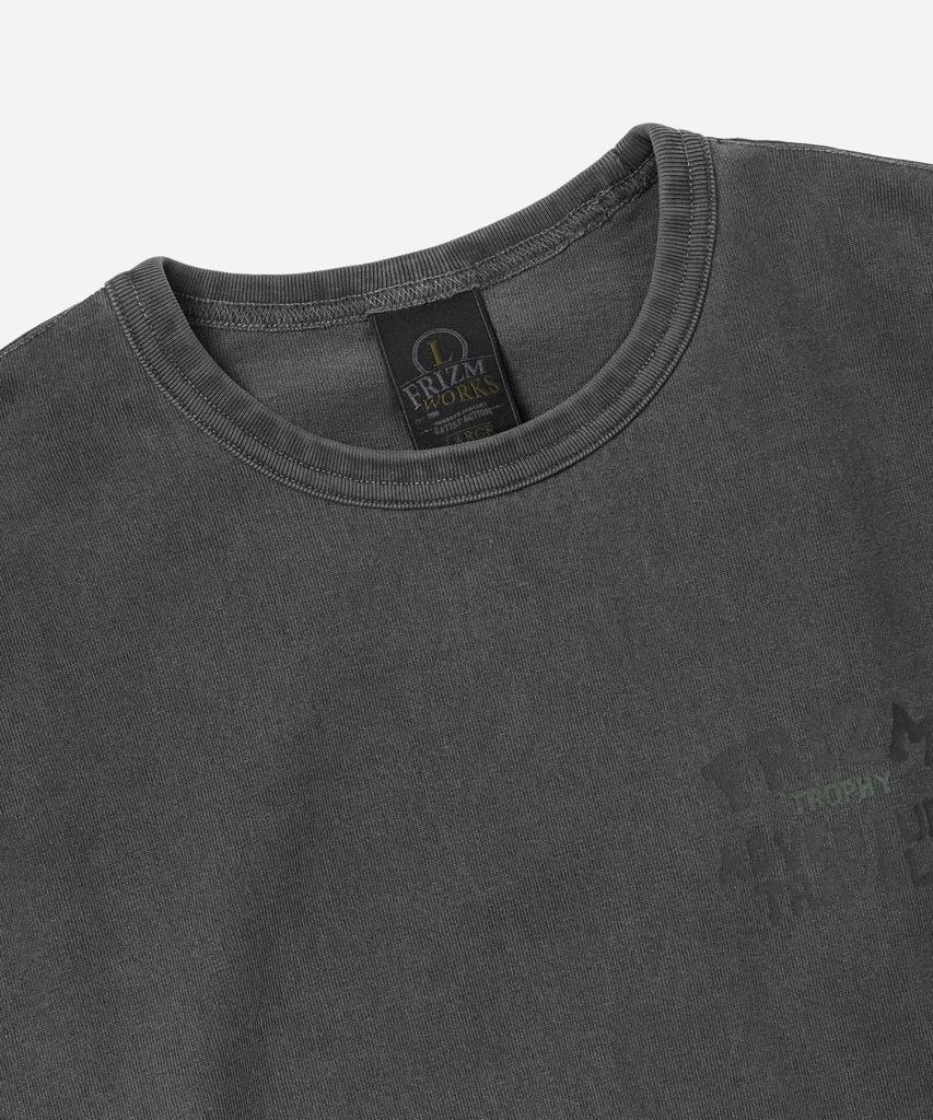 FRIZMWORKS Trophy Pigment Dyeing Tee _ Charcoal