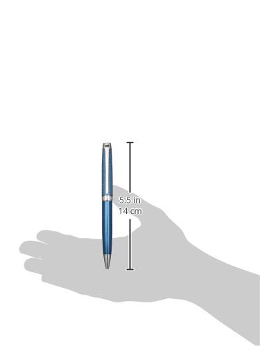 Caran d'Ache Leman Grand Bleu Ballpoint Pen, Medium Nib, 4789-168, Officially Imported