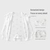 Youkesi Summer Short Sleeve Baby Romper for Boys and Girls - Breathable, No-Bone Pajamas