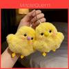 Portachiavi Animale di Peluche con Design Pulcino Cartone Animato Carino per Bambini e Ragazzi