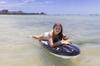 Igarashi Paddling Board 166 x 66cm, inflated size approximately 165 x 61 x 16cm (18cm thick including handles)