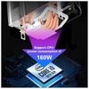 IWONGOU X99 Processor Cooler Am4 4 Heatpipes Radiator IWONGOU 4Pin PWM Cooling CPU 90mm RGB Fan for Intel Lga 2011/1366/1700/AMD