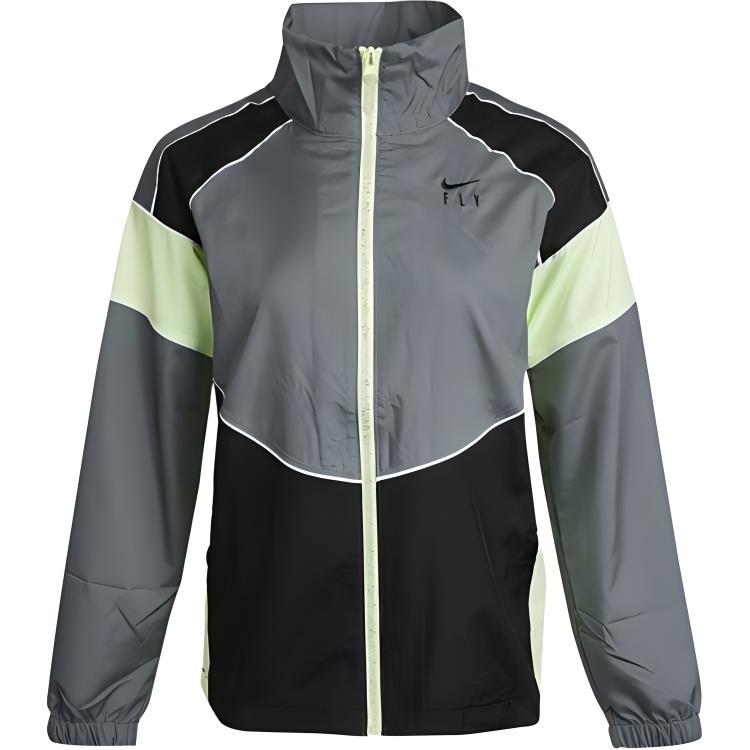 Nike Swoosh Fly Colorblock Woven Basketball Jacket Women Jacket Multicolor CZ6603-084