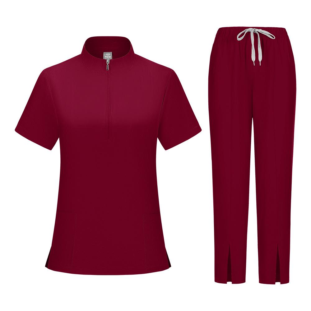 HZMoni Unisex Quick-Dry Dental Uniform Set - Long Pants