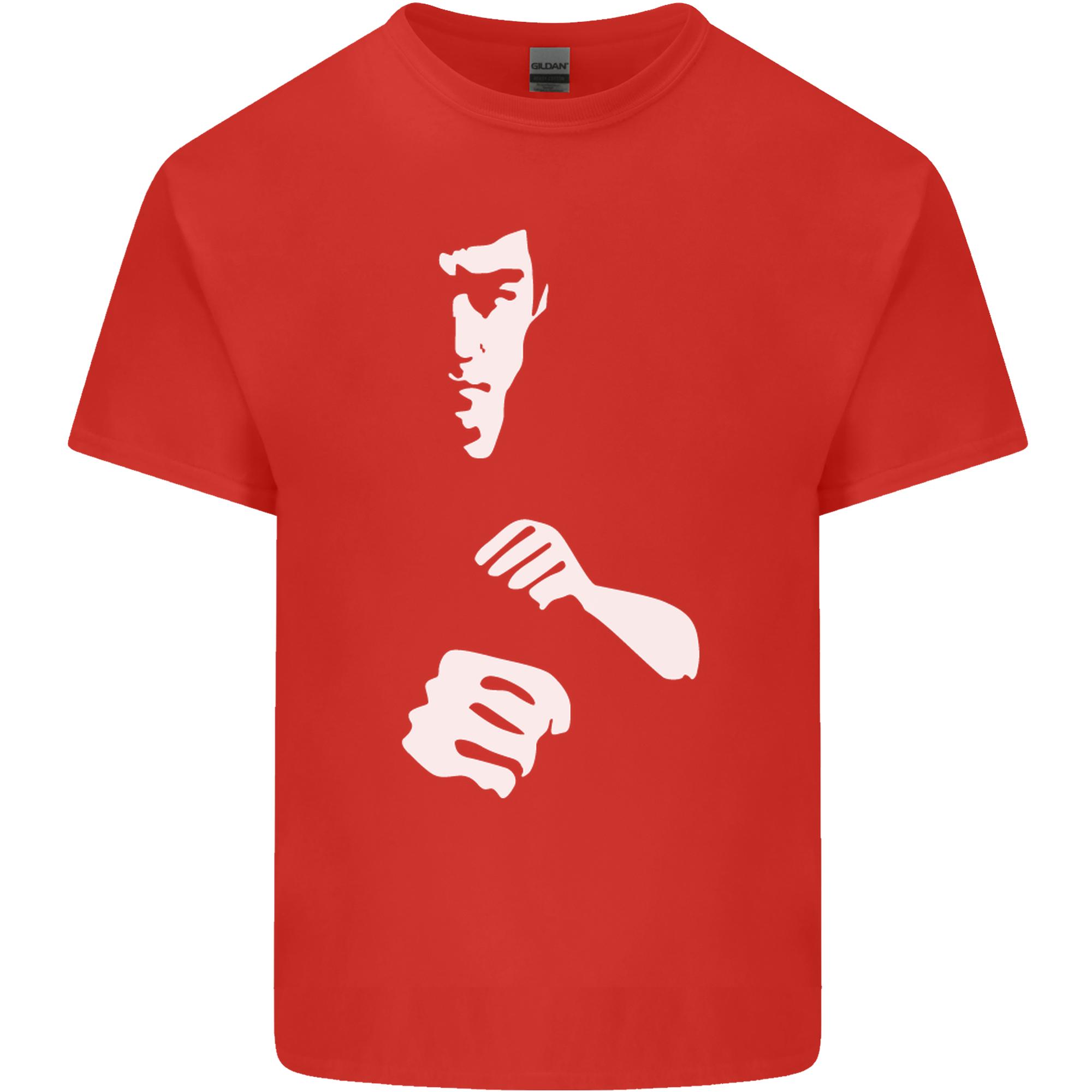 Martial Arts Silhouette MMA Jeet Kune Do Unisexs Light Cotton TShirt S