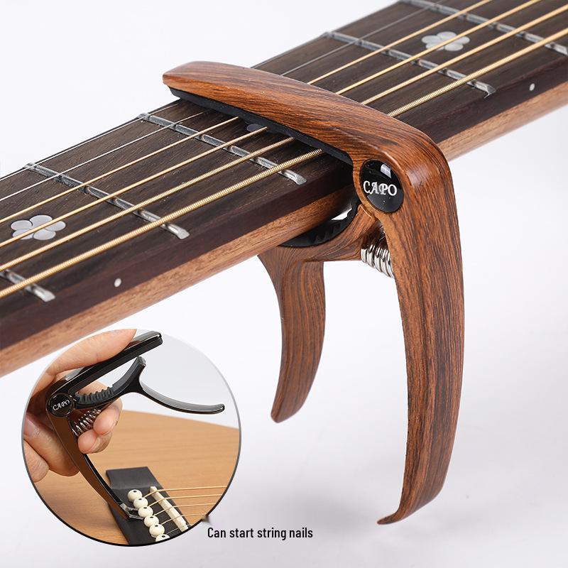 Metal Guitar Capo & Tuner Clip for Acoustic/Electric Guitars & Ukuleles