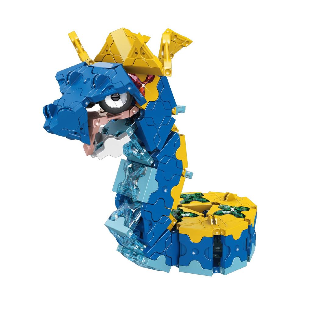 Yoshiritsu LaQ Mystical Beast Jewel Seiryu Pieces SP38 L009463 (360 + Pieces)