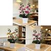 Butterfly Orchid Artificial Plant With Plastic Pot For Home Decor And Events