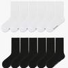 Bananasisters [6set] Mimi Daily Golji Mid-Calf Crew Socks Basic 2color