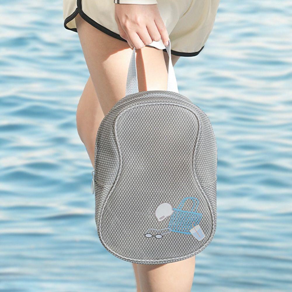 Portable Swimming Handbag Large Capacity Toiletries Organizer Casual Makeup Bag  Rafting