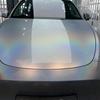 Iridecence Laser Silver Grey Rainbow Vinyl Car Wrap Film DIY Styling Adhesive Auto Motorbike Sticker Decoration Auto Accessories