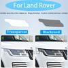 Car Headlight Protective Film For Land Rover Range Rover Vogue 2018- PPF TPU Blackened Transparent Modification Anti-scratch