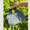 Denim Spliced Crossbody Bag for Girls Fashion Versatile Casual Shoulder Bag Advanced Commuter New Handbag