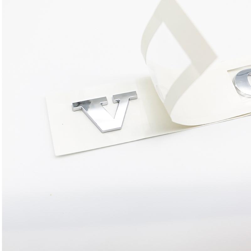 Car ABS 3D Letter Sticker VOLVO Trunk Logo Sticker For Volvo XC60 XC90 S60 S80 S60L V40 V60 T5 T6 AWD Car Styling Accessories