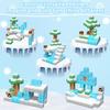 Pieces Magnetic Building Blocks Travel Toy, Mini Magnetic Building Toy with Portable Iron Box, Educational Toy for Children from 3+ Years