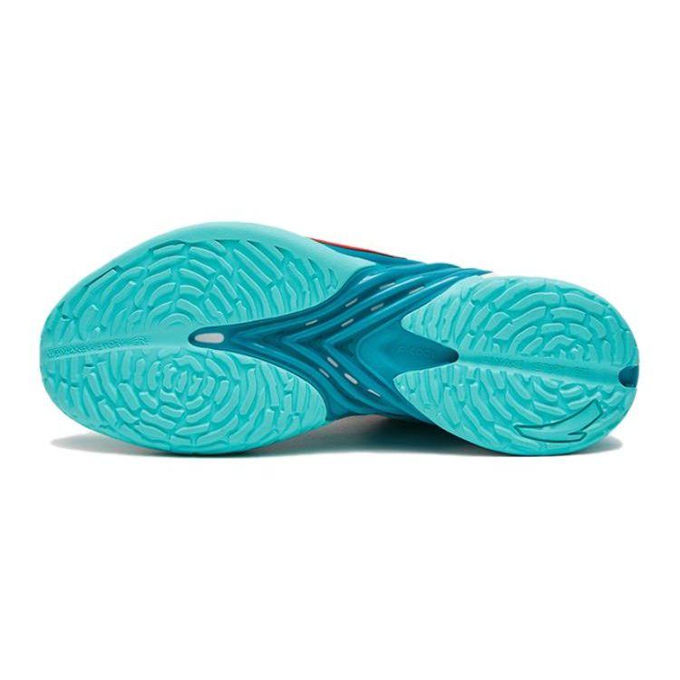 Anta Wind Mesh Durable Breathable Mid-Top Kids Basketball Shoes Kids sneaker Fluorescent-Green White 312321118-8