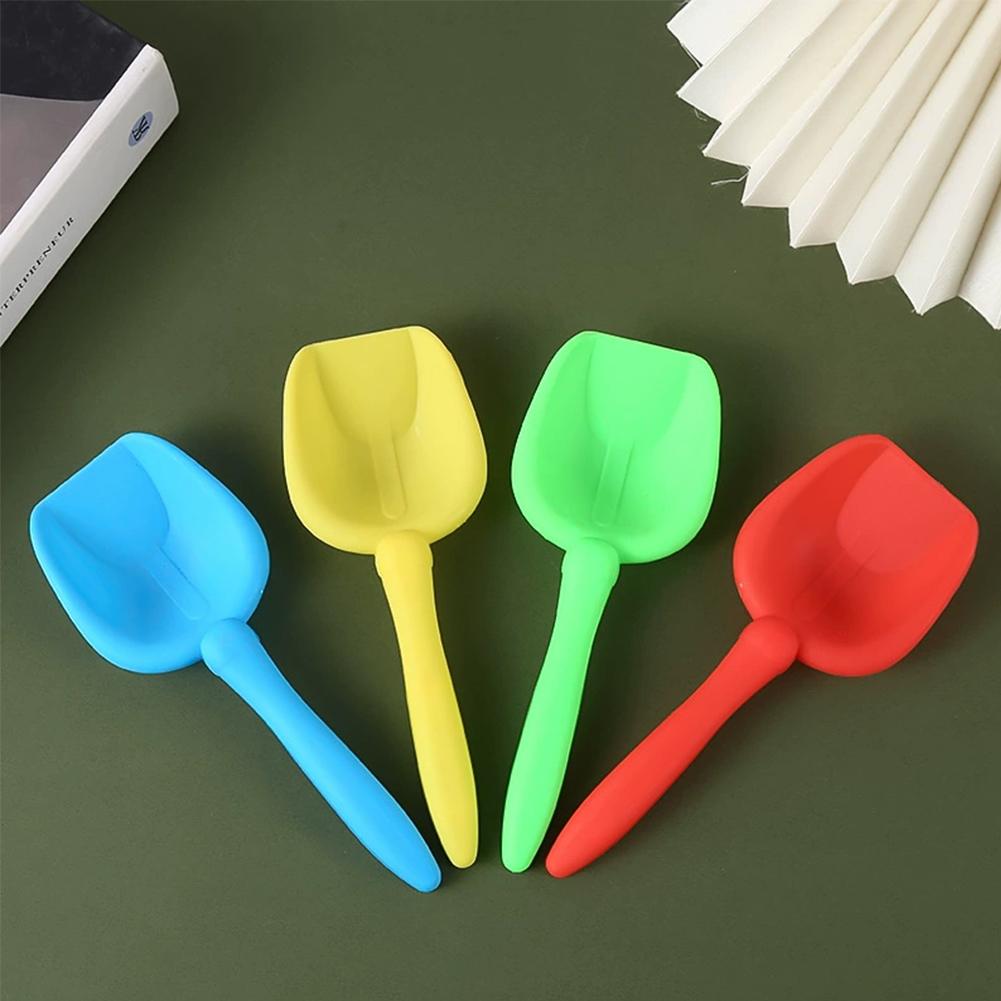 Kids Mini Sand Shovel Toy 16.2cm PP Plastic Beach Digging Tool 1PCS Random Color Garden Scoop for Toddler Outdoor Play Gift