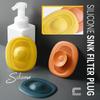 4PCS Drain Protector Shower Drain Cover Hair Stopper Anti-Blocking Hair Catcher Plug Trap Floor Drain Cover Sink Strainer Filter