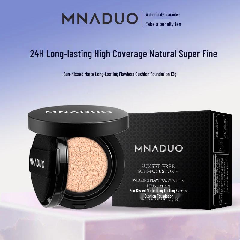 Lightweight, Long-Lasting Hydrating Concealer Cushion: Soft Focus, Natural Fit, Moisturizing, Nourishes and Suits Sensitive Skin.