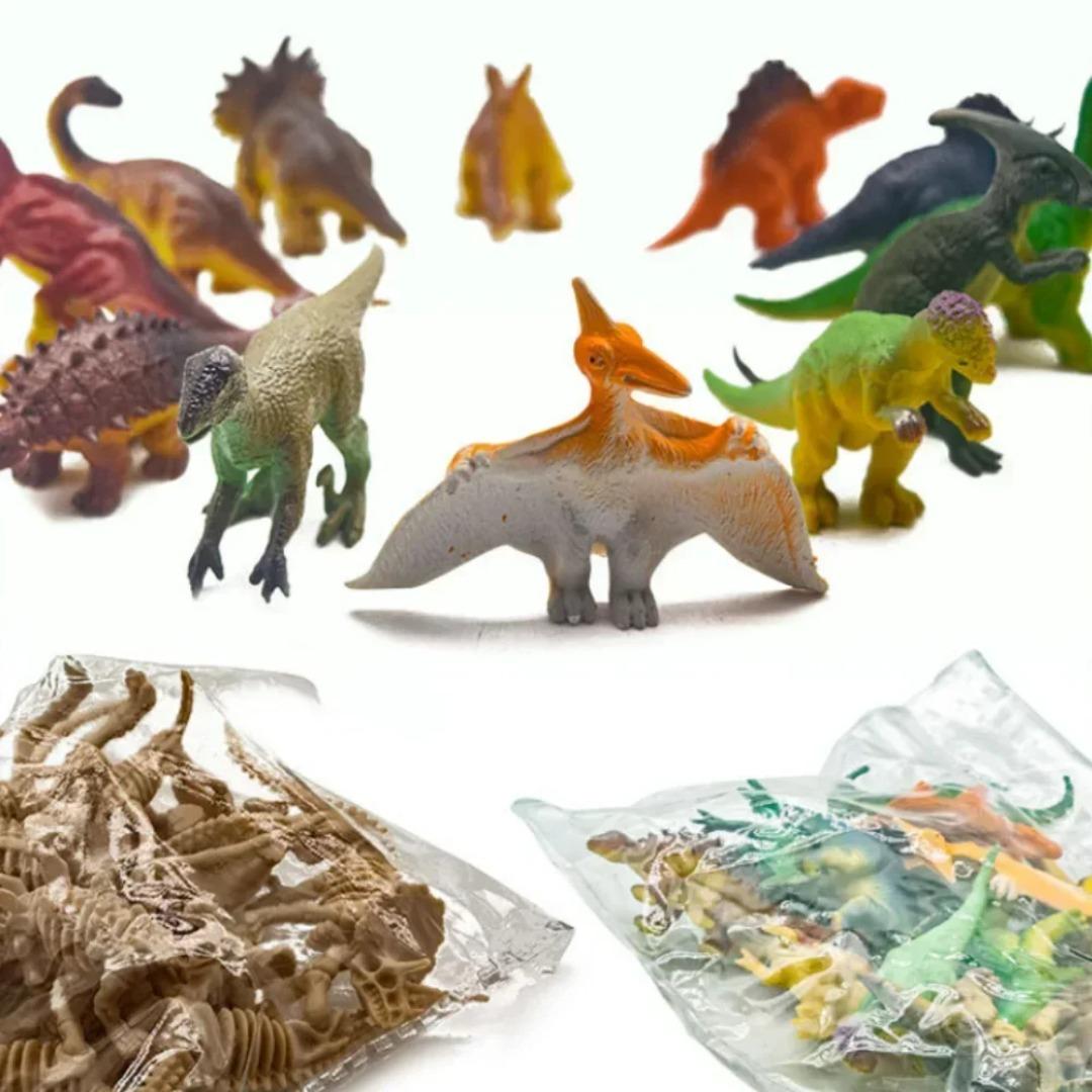 Interesting Toys Boys 1Bag Of Jurassic Dinosaur Model Toy Dinosaur Skeleton Tyrannosaurus Rex Pachycephalus Children's Toy Christmas Gifts For