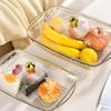 Transparent Fruit Snacks Plate Nordic Dessert Plate Cookies Jar Serving Platter  Home