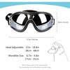 Dog Sunglasses, Dog Glasses, Adjustable Ski Straps, Dog Snow Goggles, Medium To Large Pet Goggles for Dogs