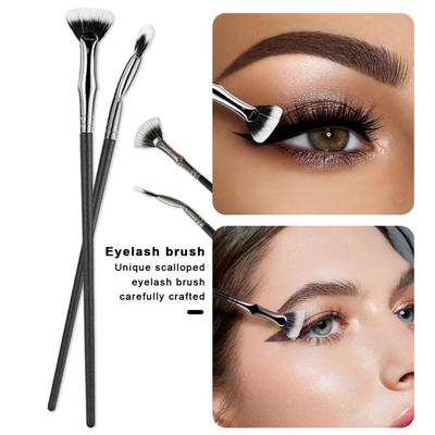 Bürste Synthetische Faser Wimpernbürste für Kein Verschmieren Verklumpen Lash Wand Brush