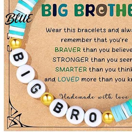 Child-friendly Jewelry Sister Friendship Bracelet Adjustable Beaded Bohemian Colorful Polymer