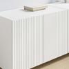 Wall Mounted TV Cabinet Set (2 pcs) White 59.5 x 31 x 40 cm Particleboard