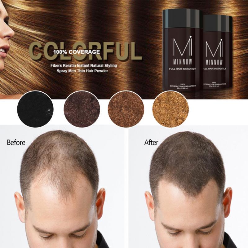 Minnow 4 Colors Women Men Baldness Concealer Thickening Hair