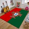 Portugal flag Polyester Carpet, Soft Indoor Mat for Office Chair, Living Room, Computer Desk - Decorative Home Office Rug Design
