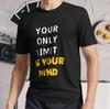 Nieuw Shirt is je geest Actief Logo T-shirt Grappig Maat S - 5XL