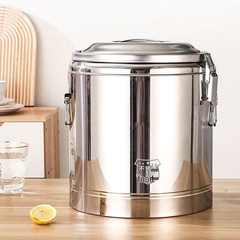 LijiuHong Большой Вместимости Изолированный Контейнер для Пищи из Нержавеющей Стали