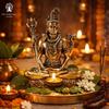 Brass Meditating Lord Shiva Idols | 2 Inch | God Idol Gift for Diwali | Shivji | Mahadev Murti | Shiva | Bholenath Murti | God Idol for Car
