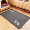 Diatomaceous Mud Absorbent Pet Placemat For Food And Water Bowl With Waterproof Quick-Dry Rubber Backing Non-Slip Home Pet Mat