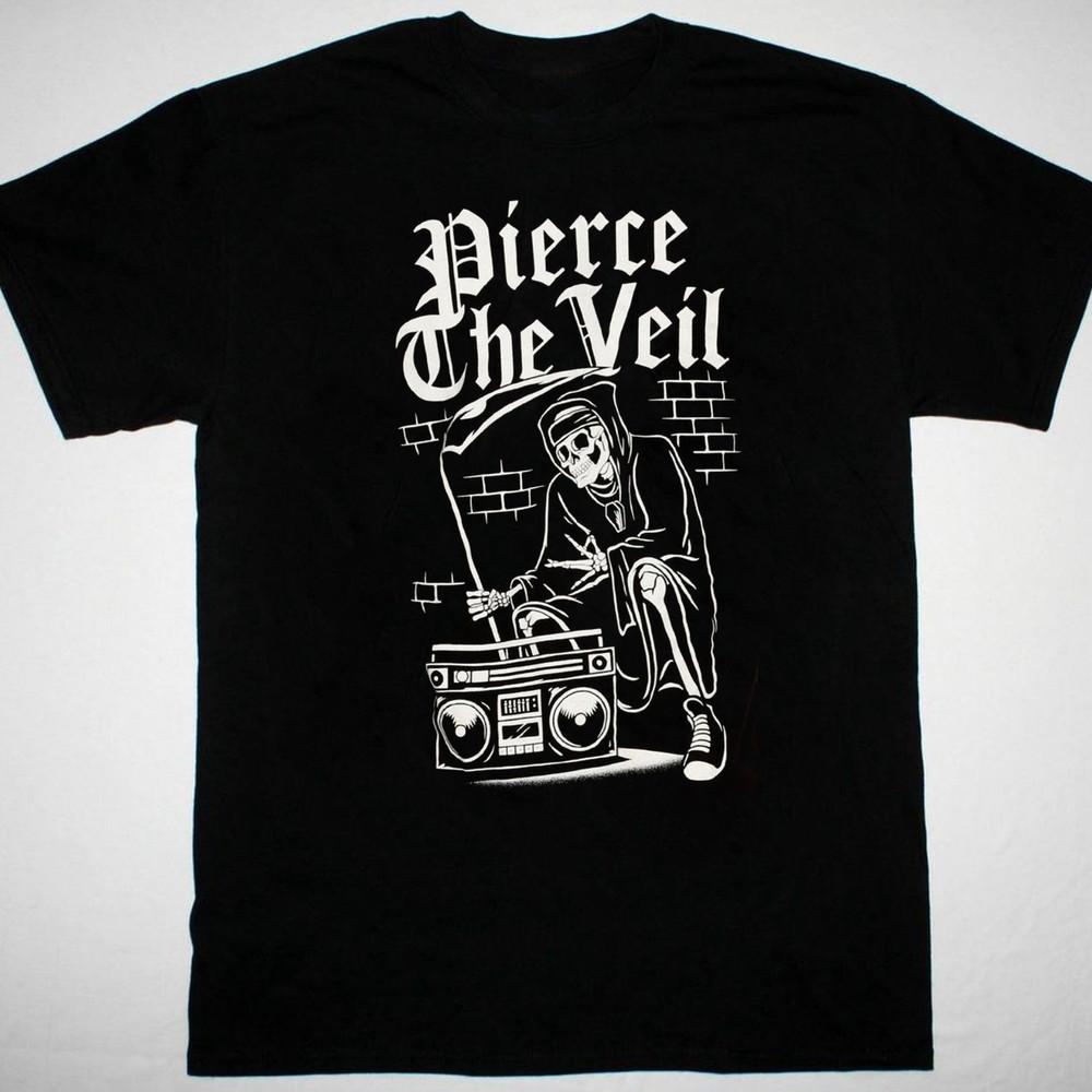 Pierce The Veil artwork T-shirt black Short sleeve All sizes JJ2832 Unisex T-Shirt XXL