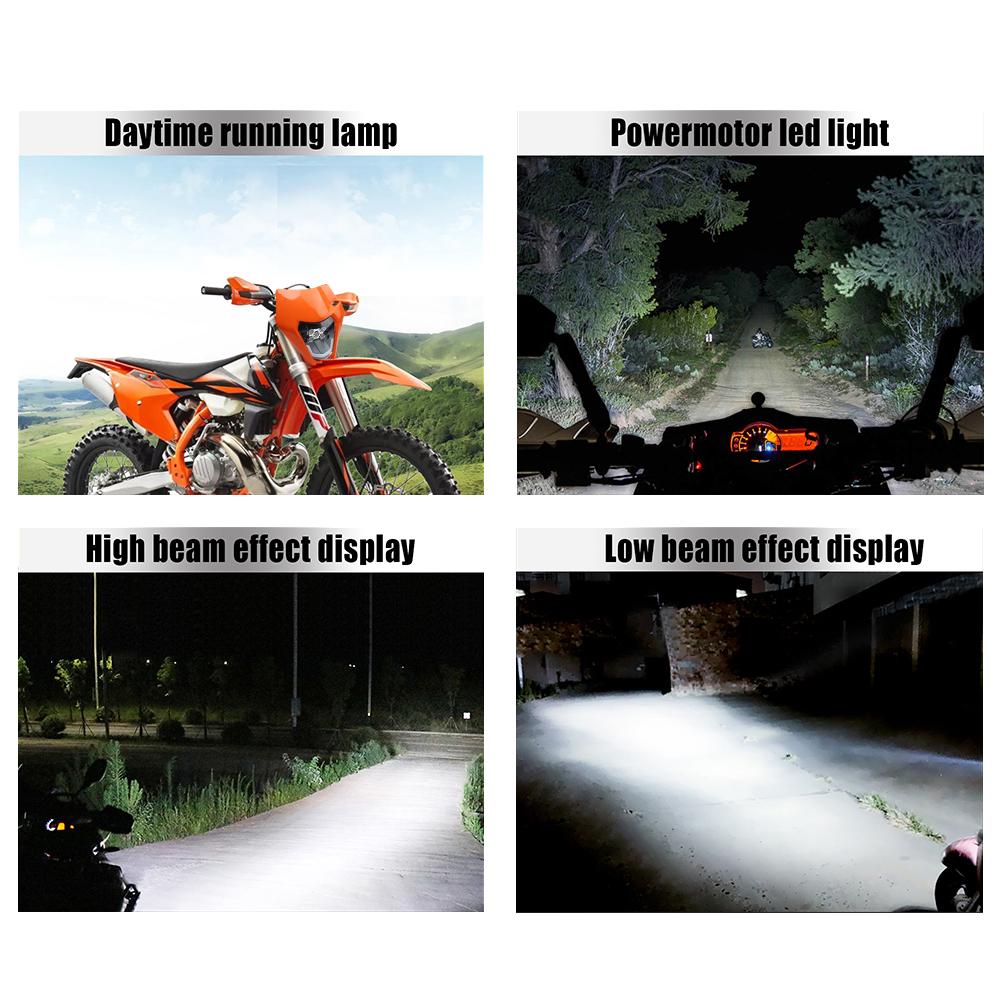 Motorcycle Headlight Plate for KTM Mask EXC XC SX XCW SXF EXCF 125 To 500 2020-2023 Supermoto Dirt Bike Enduro Front Headlamp