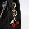 Fashionable Cherrys Sturdy Resin Charm Pendant Elegant Keychain Charm Accessory for Styles Expression Daily Use