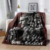 Jax Teller SONS OF ANARCHY Charlie Hunnam Throw Blanket Shawl Cloak Bedroom Living Room Sofa Couverture Chaude Manta Caliente
