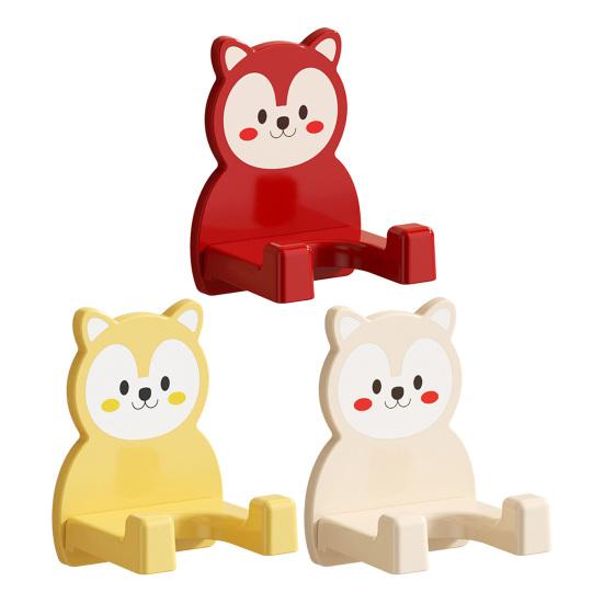 Hårtorkförvaringsställ Starkt Självhäftande Baksida Väggmonterad Badrumshylla Vattentät Halkfri Design Tandborstställ