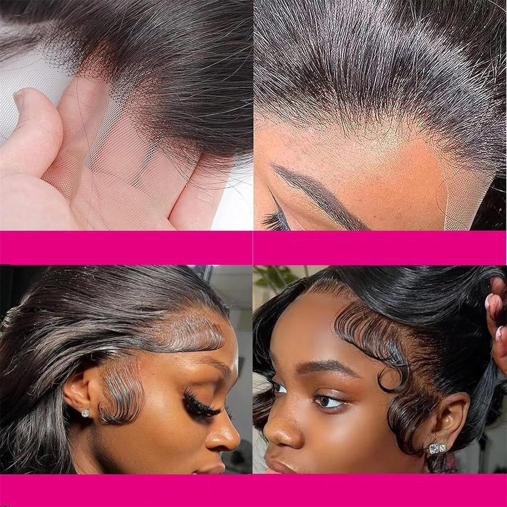 20 NEW Body Hair Wig For Black Women Density Lace Front Wigs For Women Hair Wig With Baby Hair Pre Plucked Brazilian Body Wig 26 Inch