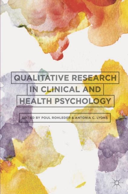 Libro Qualitative Research In Clinical and Health Psychology