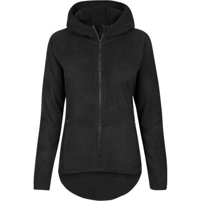 Urban Classics Damen Polar Fleece Kapuzenpullover mit durchgehendem Reißverschluss