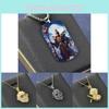 Steel Titanium Exquisite Black Myth Wukong Pendant Necklace For Unisex With Stunning Design