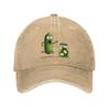 Casquette de Baseball Cartoon Concombre Fou Été Décontracté Chapeau Trucker Design Féminin Masculin Course Hippie Vente Chaude Casquettes de Baseball