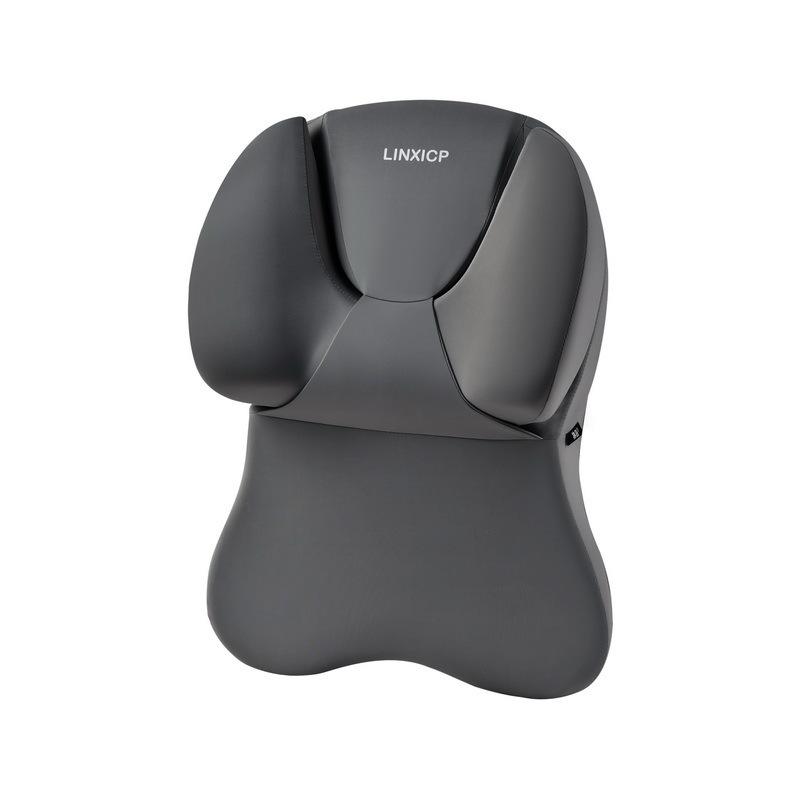 

Space Memory Foam Adjustable U-Shaped Car Headrest & Lumbar Support Pillow Single Headrest: Adjustable Height