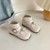 Baby Girl Fleece Lined Princess Ankle Boots Toddler Walker Shoes