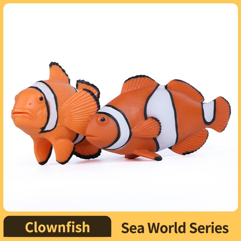 Discover Intime Boys Sea Life Clownfish Clown Anemonefish Figurine Lifelike Fish Figure - Instructive Toy Designed For Girls Plus Children Ages 3