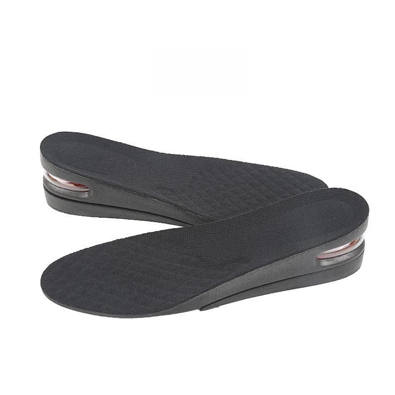 Two-layer PU Foam Insole 5cm Inner Height-increasing Insole Men s Invisible Sports Inner Height-increasing Pad Shock-absorbing Leisure Full Pad Tool L (size 40-45)