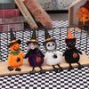 Plush Pumpkin Witch Doll Hanging Halloween Decor